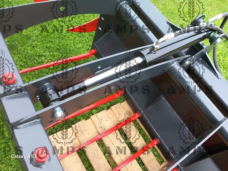 AMPS Krokodyl II-Siłownikowy Zęby Kute/ KROKODILGEBISS 2-ZYLINDER