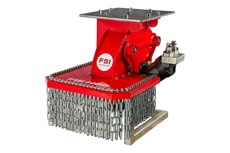 FSI H65-130 Stubbenfräse /Wurzelfräse /Stockfräse /Baumstumpffräse für Bagger-Aktion-