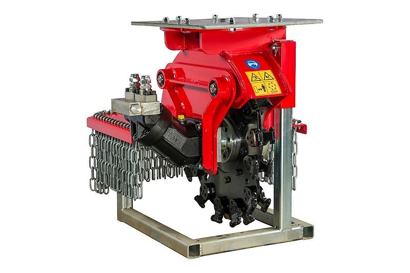 FSI H65-130 Stubbenfräse /Wurzelfräse /Stockfräse /Baumstumpffräse für Bagger-Aktion-