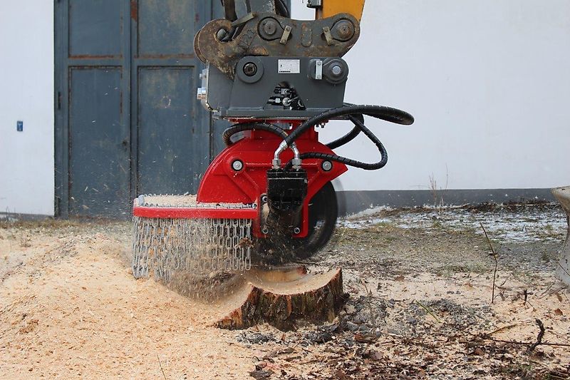 FSI H65-130 Stubbenfräse /Wurzelfräse /Stockfräse /Baumstumpffräse für Bagger-Aktion-
