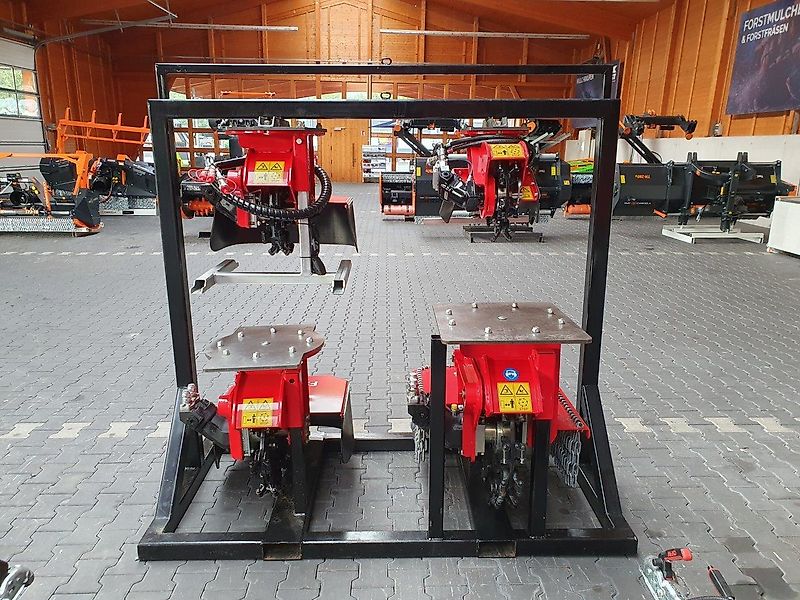 FSI H65-130 Stubbenfräse /Wurzelfräse /Stockfräse /Baumstumpffräse für Bagger-Aktion-