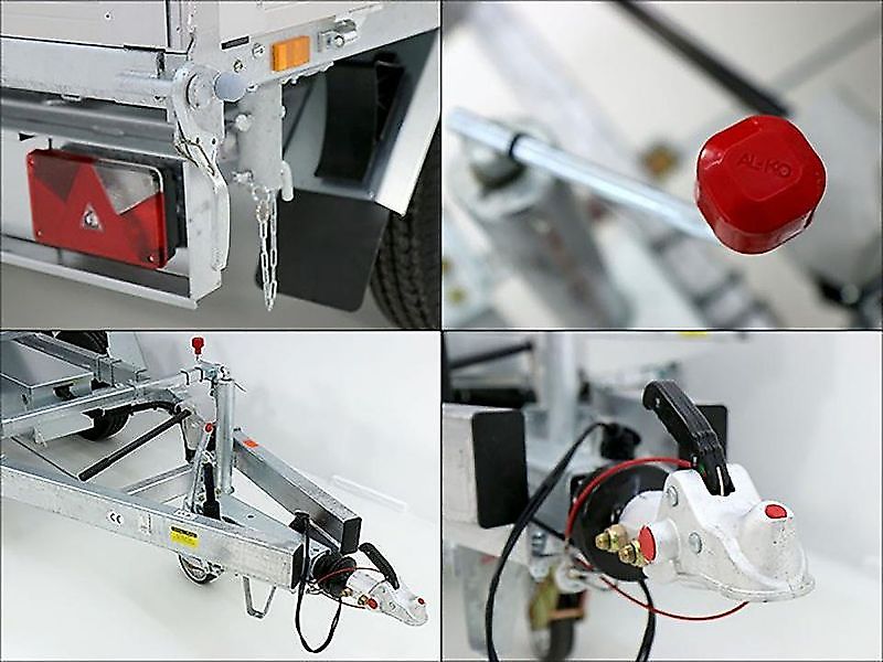 Unsinn Dreiseitenkipper UDK 175x306cm 3,0t|E-Pumpe|Notpumpe