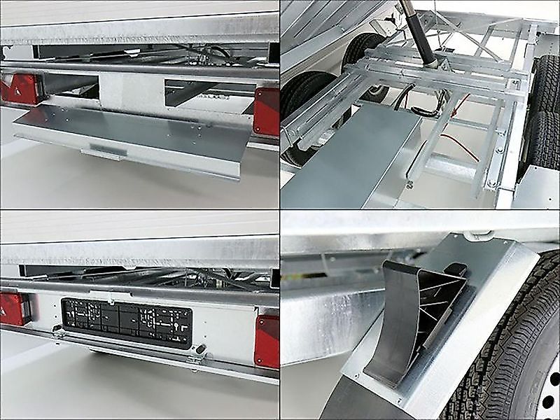 Unsinn Dreiseitenkipper UDK 175x306cm 3,0t|E-Pumpe|Notpumpe