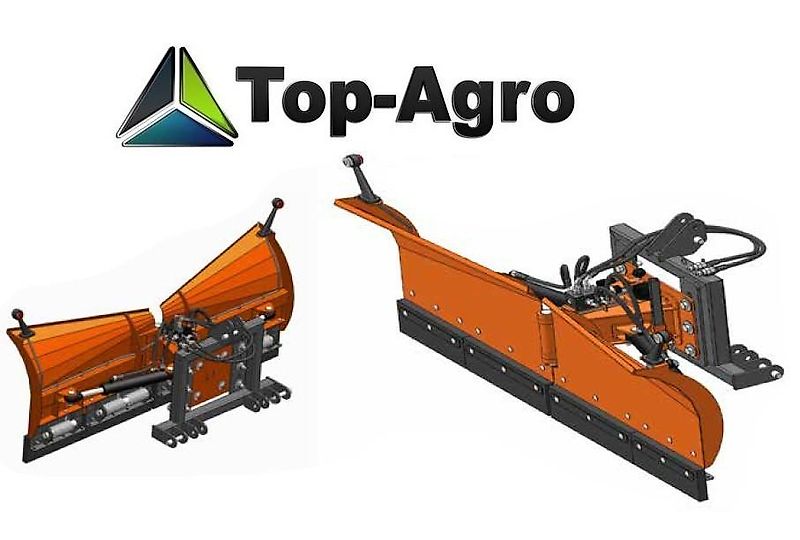 Top-Agro Schneepflug Vario Hydr.1,5M;1,8M;2,0M;2,2M WINTERAKTION SHP-SMV15 SERIE SMART