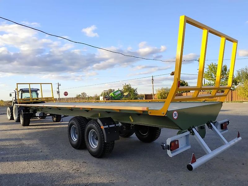 Kobzarenko 3-Achs Ballenwagen Typ PP-10,7-3 Plattformlänge 9.610 mm (ausziebar auf 10.700)