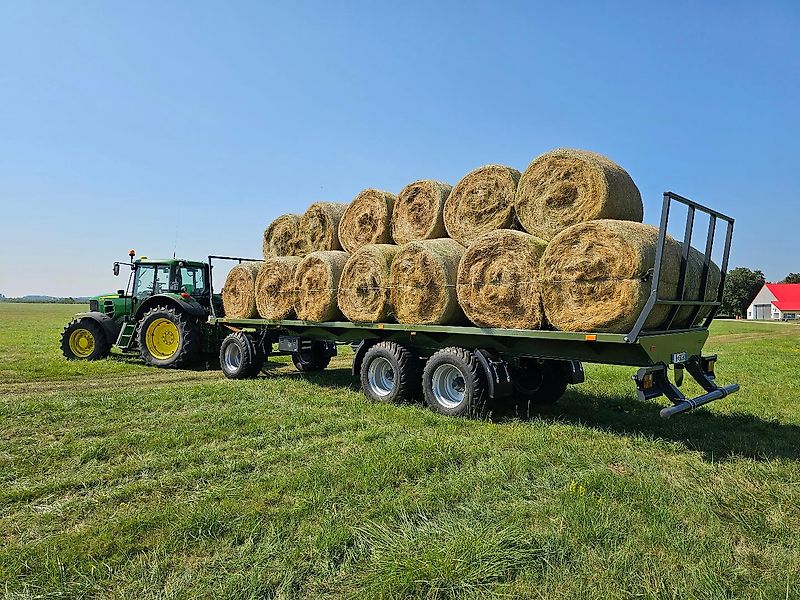 Kobzarenko 3-Achs Ballenwagen Typ PP-10,7-3 Plattformlänge 9.610 mm (ausziebar auf 10.700)