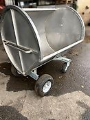 Stallkuli Copmakt Edelstahlwanne mit Euroaufnahme