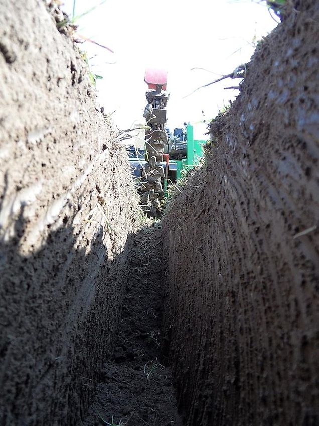 Laski Grabenfräse Schlitzfräse Schachtfräse Kabelfräse Kanalfräse